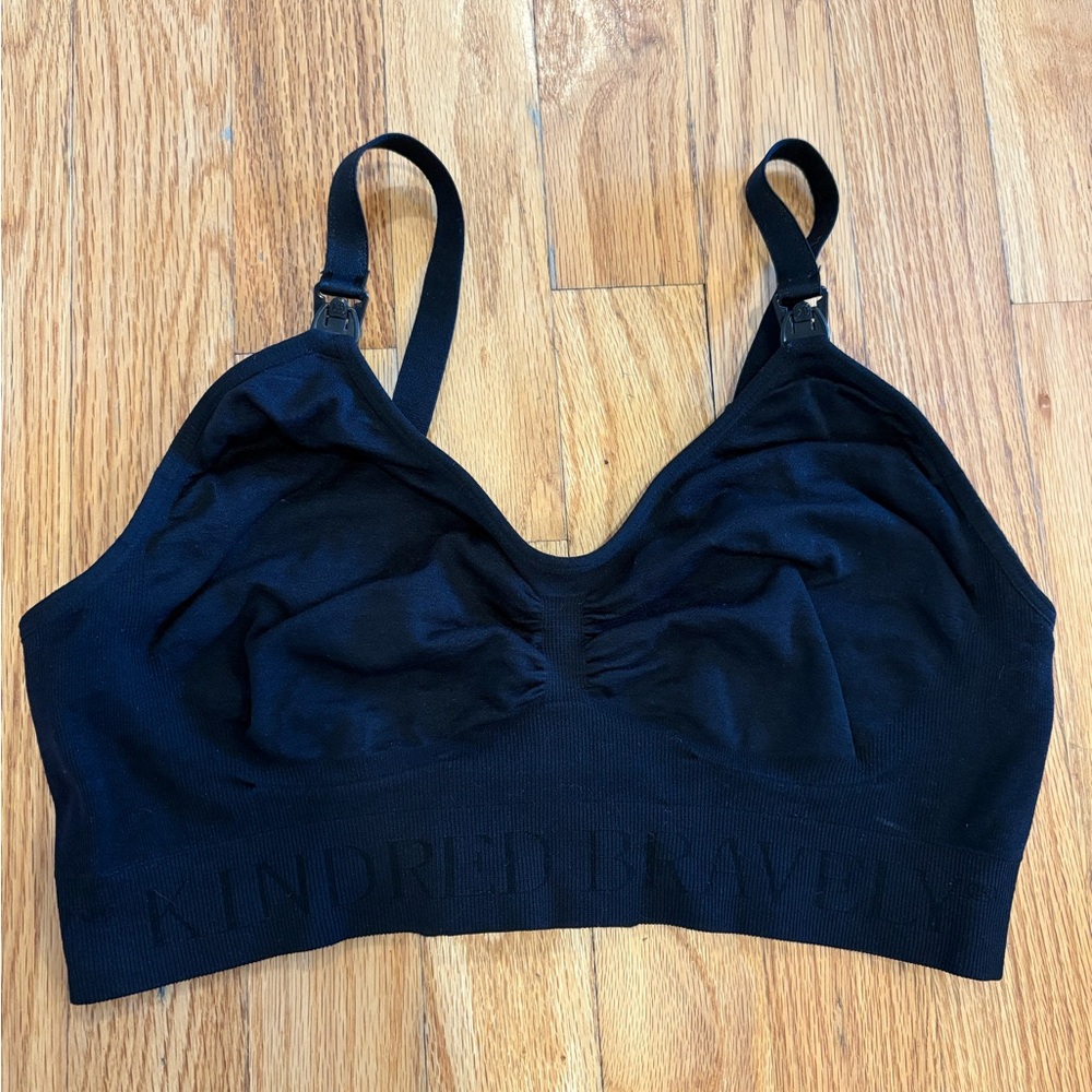 Kindred Bravely Classic Black Nursing Bra
